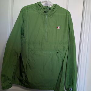 Champion Green Windbreaker Jacket